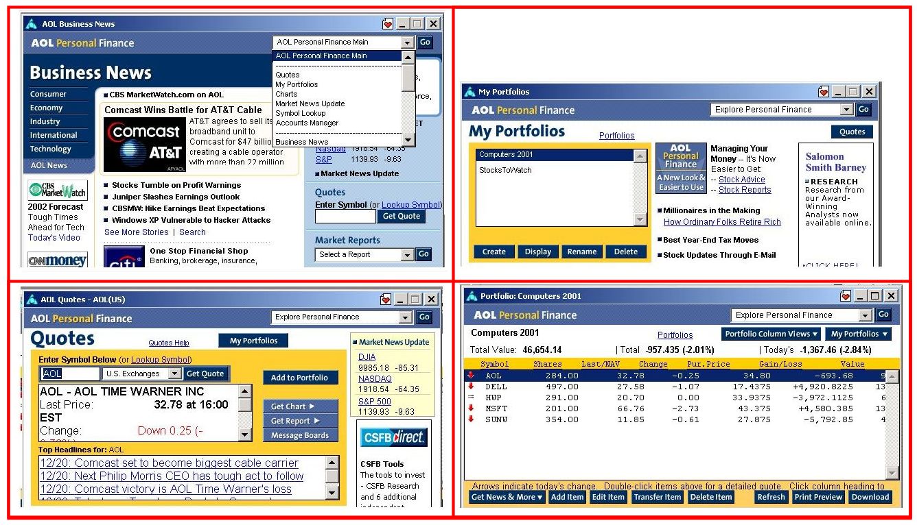 SCS Computer Assistance Newsletter Usemap AOL3 December 2001 Computer